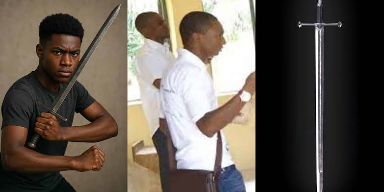 Students From Three Oyo School Clash In Violent Sword Fight In Ibadan